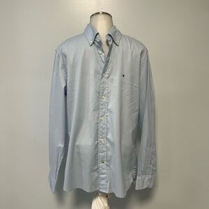 Tommy Hilfiger Sky Blue Button-Down Shirt